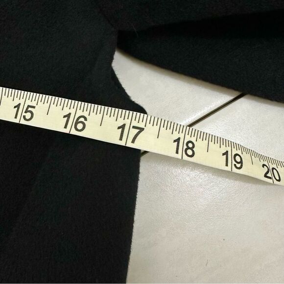 Prada Black Wool Double Breasted Pea Coat - Picture 13 of 15